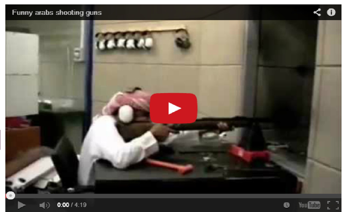 Must Watch Video !! Funny Arabs shooting guns