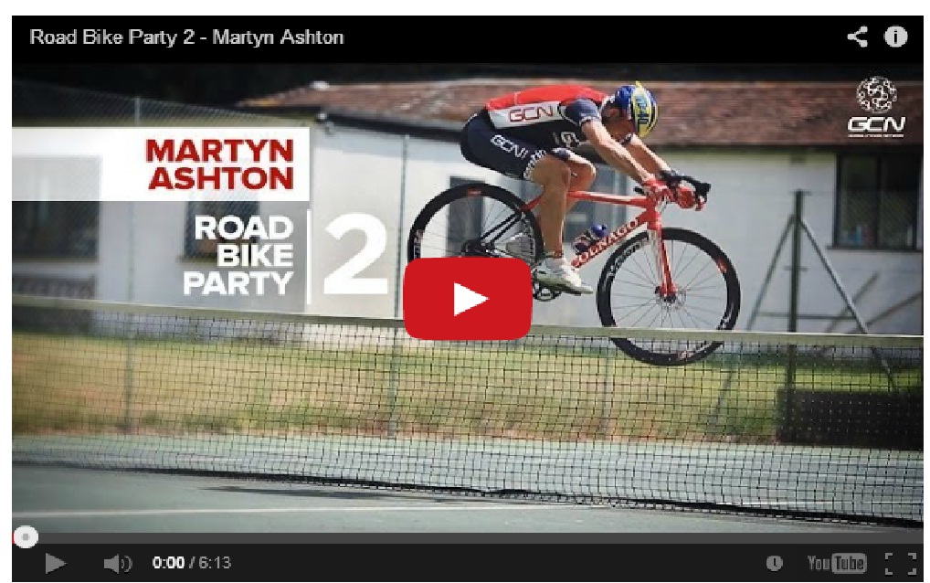 Highly Skilled Martyn Ashton – Amazing Road Bike Party 2