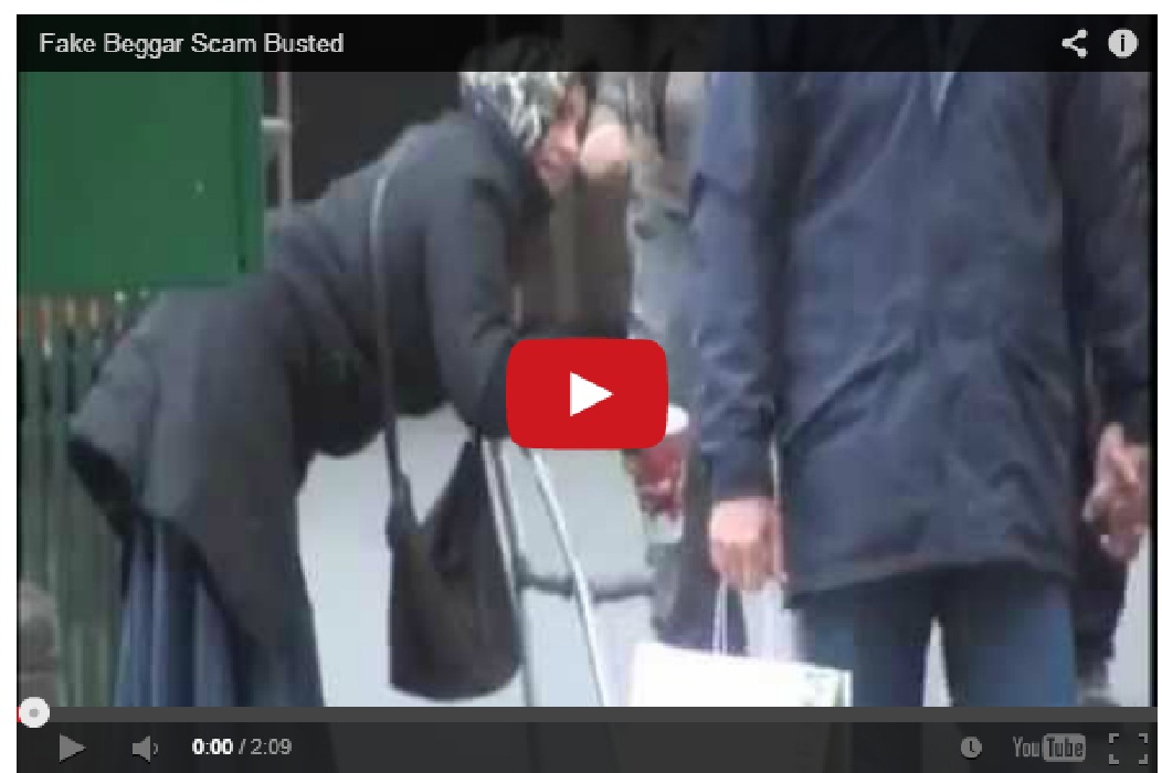 Must Watch !! Fake beggar scam busted