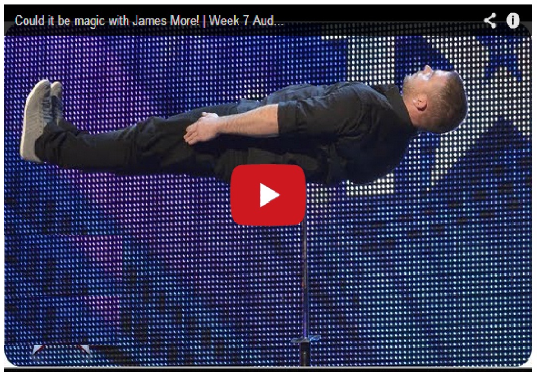 Amazing !! How is he still alive ? Could it be magic with James More