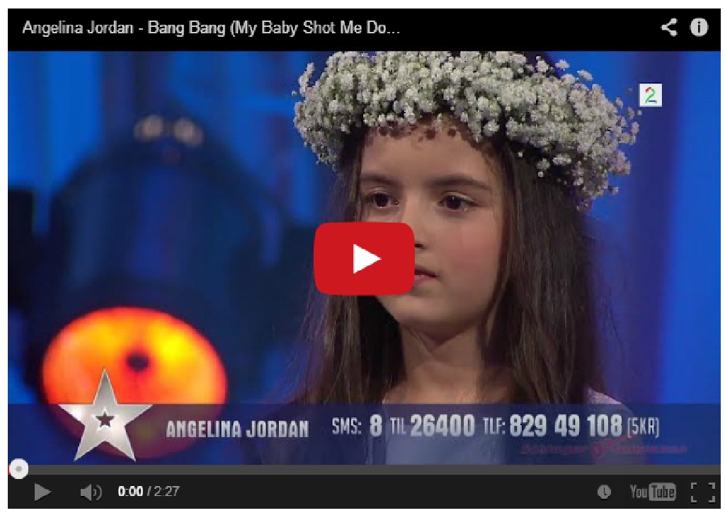 Speechless !!! Little girl with amazing voice