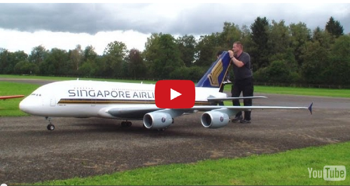 Wow !! The Biggest Remote Controlled Airbus Ever