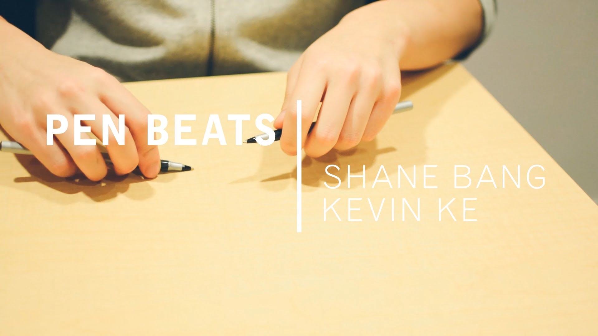 Impressive !! Pen beats by Shane and Kevin