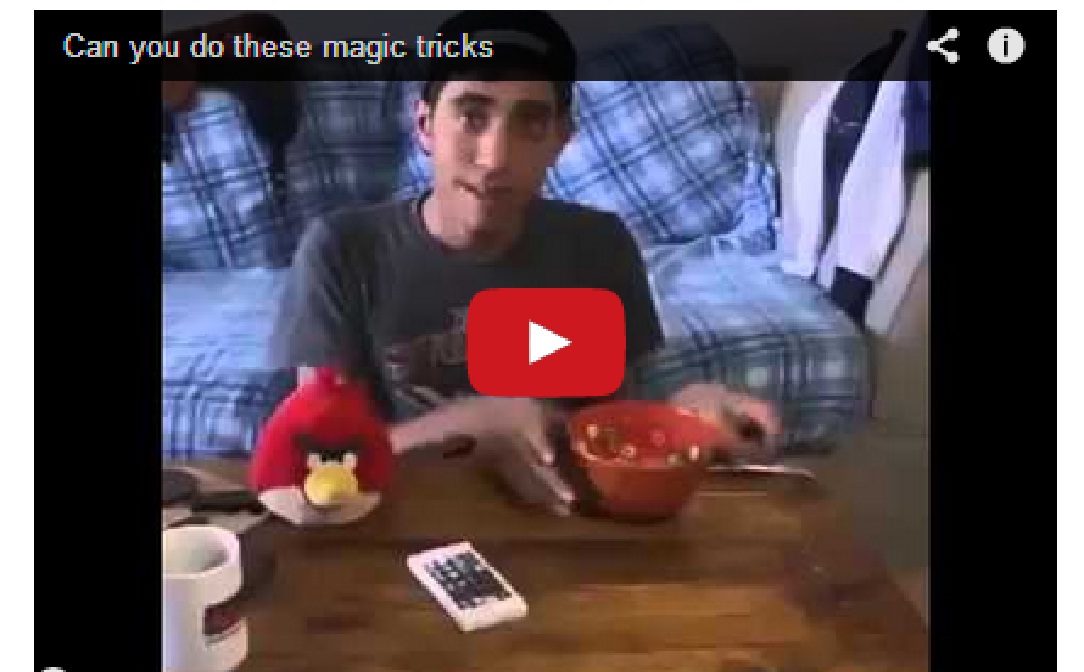 Can you do these magic tricks?